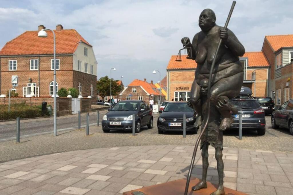 Hyggeligt Lille Byhus Lige Mellem Havnen Og Bytorv Ringkøbing Dış mekan fotoğraf
